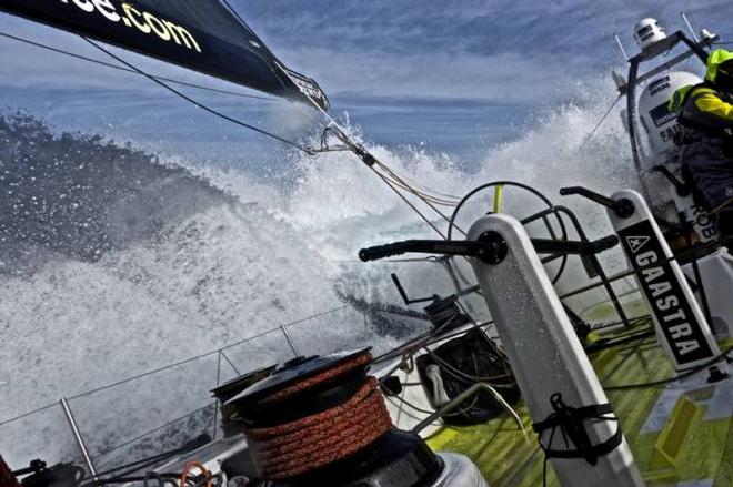 Onboard Team Brunel - Volvo Ocean Race 2015 © Stefan Coppers/Team Brunel